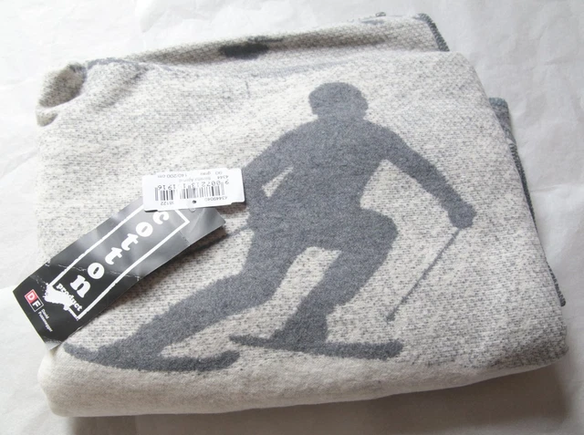 Coperta alpinista David Fussenegger / sci da lancio grigio + bianco
