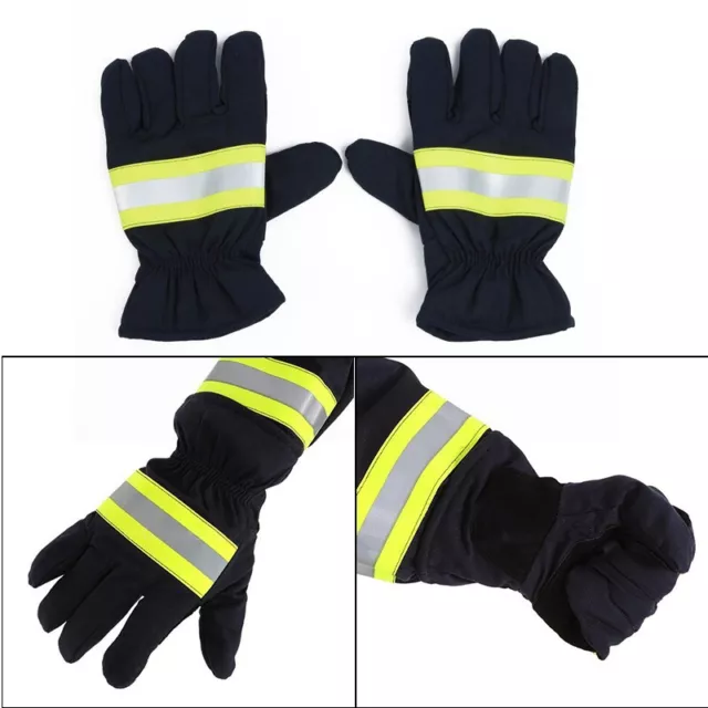 Protective Gloves for Hand and Wrist Safety with Reflective Strap F0L6