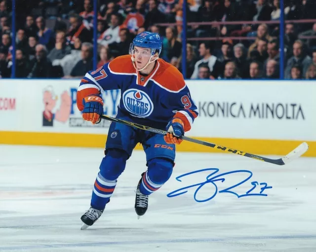 Connor Mcdavid Signed Autograph 8 X 10 Photo Edmonton Oilers