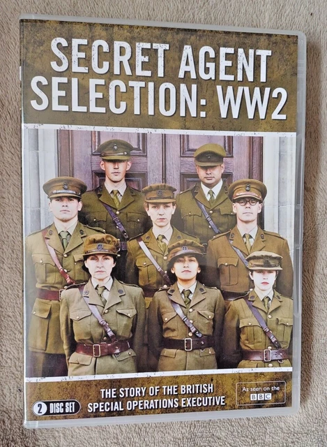Secret Agent Selection Ww2 Complete Bbc Series Region 2 Uk Dvd 7 99