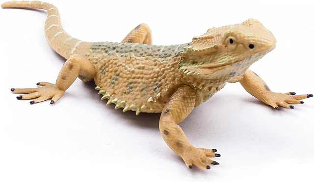 Lizard Figurine Toys Lizard Animals Figures Lizard Toys Plastic Lizard Model Bea
