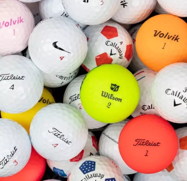 24 Lake Golf Balls | Grade A/B | Srixon Titleist Taylormade Callaway Nike
