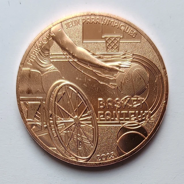 FRANCE 1/4 EURO 2023 Paris 2024 Olympic Games Basketball chair (9157