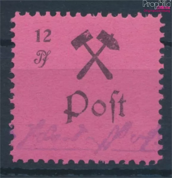 Briefmarken Großräschen 1945 Mi 19A I postfrisch (10342067