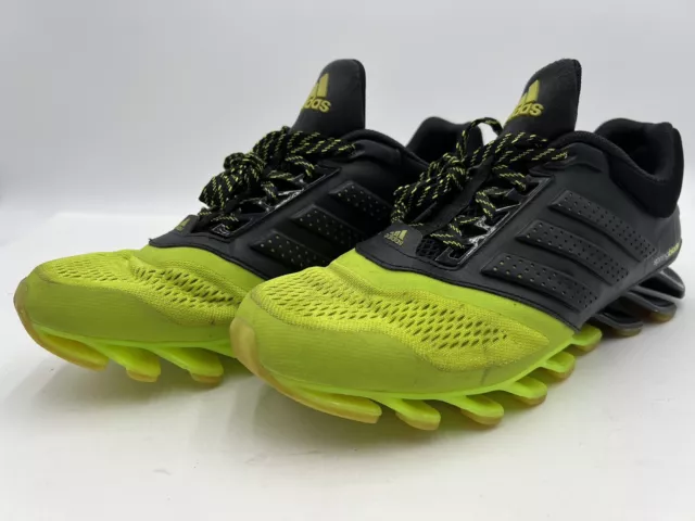 Adidas Springblade Razor Running Shoes Mens Sz 10.5 Green S84052