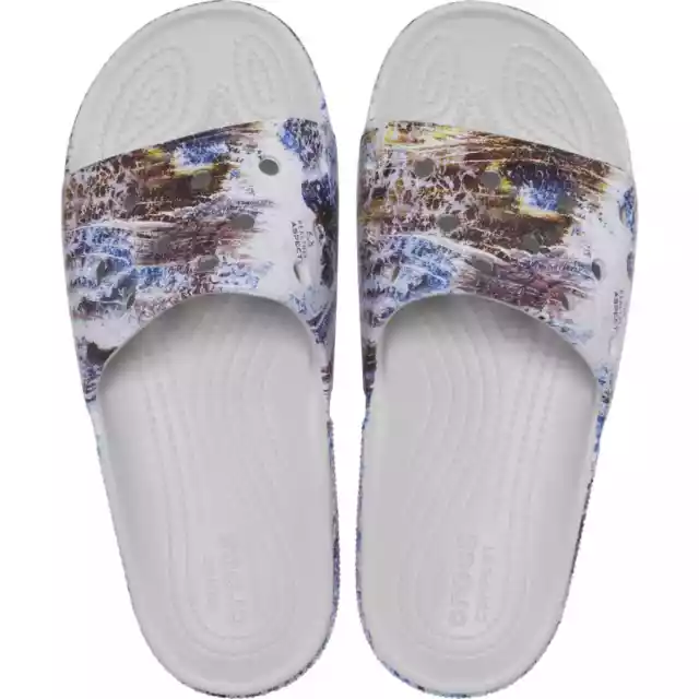 Crocs Women's and Men's Sandals - Classic Realtree Aspect Slides, Camo Crocs 3