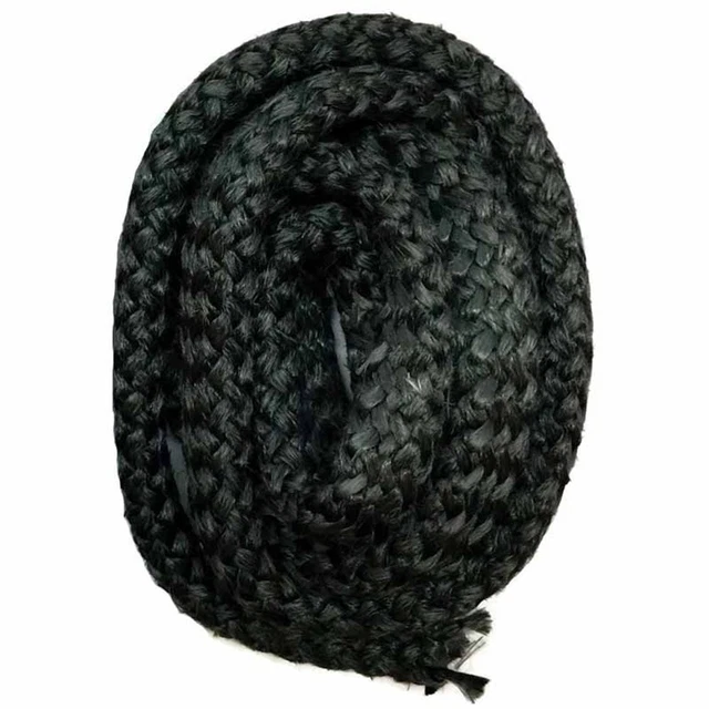Junta duradera de alta calidad sello fibra de vidrio junta de cuerda 16 mm 1 pieza gris oscuro