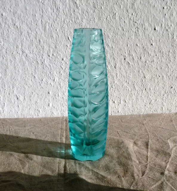 Vaclav Horacek Iconic Art Glass Vase Zelezny Brod Sklo  Mid-Century