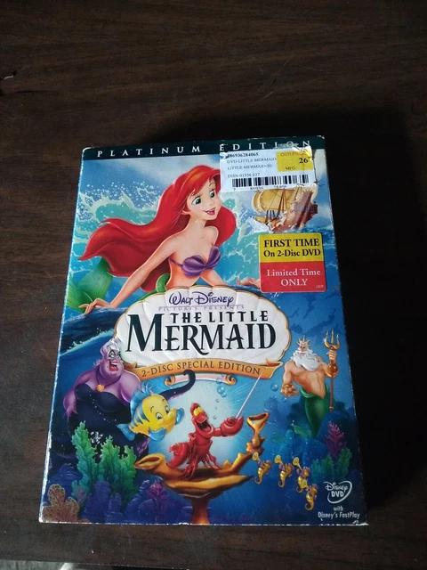 Walt Disney's The Little Mermaid  Platinum Edition DVD