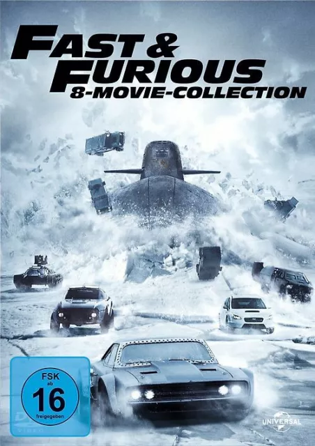 Fast & Furious - 8 Movie Collection [8 DVDs]