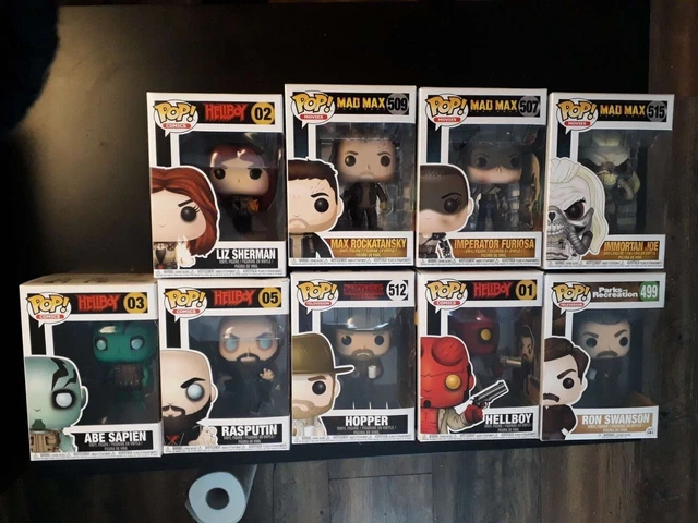 Funko Pop! Sammlung Konvolut, 9 Pops, ungeöffnet, guter Zustand