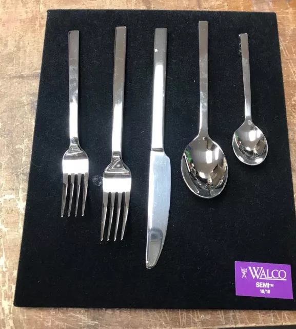 Walco - Semi  5 Piece Place Setting NEW