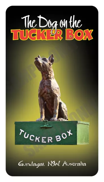 The Dog on the Tuckerbox Magnet