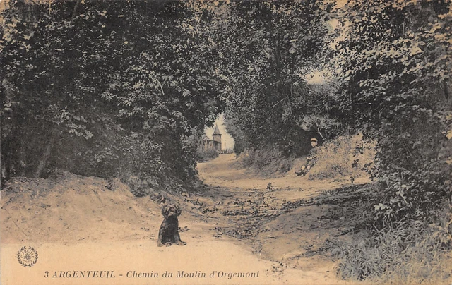 95-Argenteuil-Chemin Du Moulin D Ogemont-Animee-N°6026-E/0149