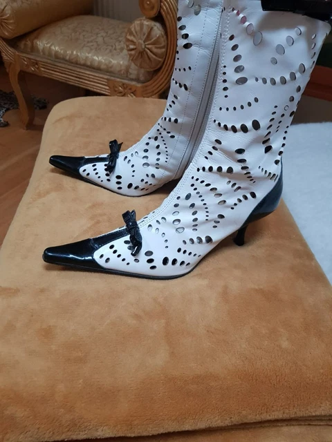 Bottines blanches san marina discount