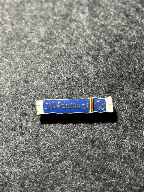 FC Schalke 04 Pin Lore - Anstecker Mit Schlägel Und Eisen Glück Auf