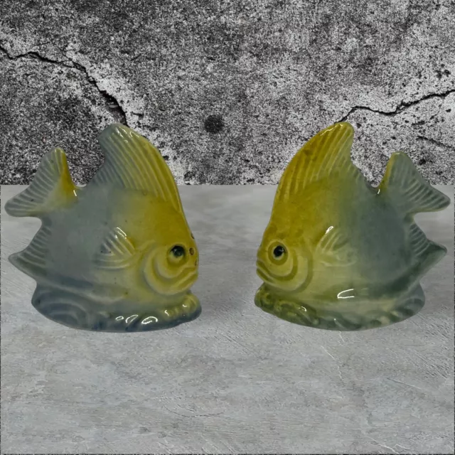 Vintage Darbyshire Fish AngelFish  Salt & Pepper Shakers