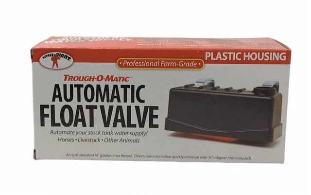 Little Giant Housing Professional Farm Grade Trough O Matic Float Valve 1B