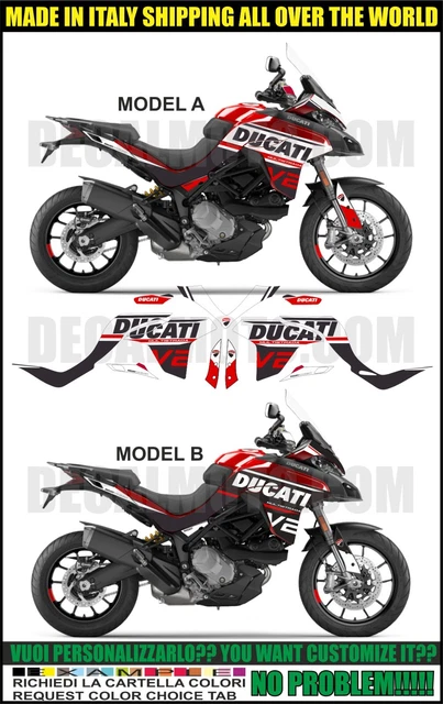 Autocollants Moto Bol D'Or Série Rouge - Neufs, Fabrication Française, Pour Personnalisation