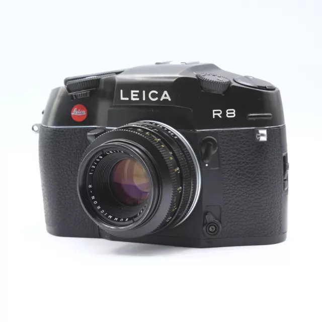 [AS IS] Leica R8 N°2421763 + Summicron-R 50mm f/2 2-Cam - LENS STUCK