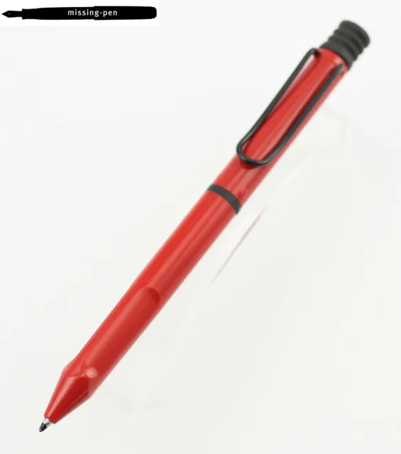 Lamy Safari Twin Pen (Ballpoint Pen & Pencil) Red / Rot black clip (old color)