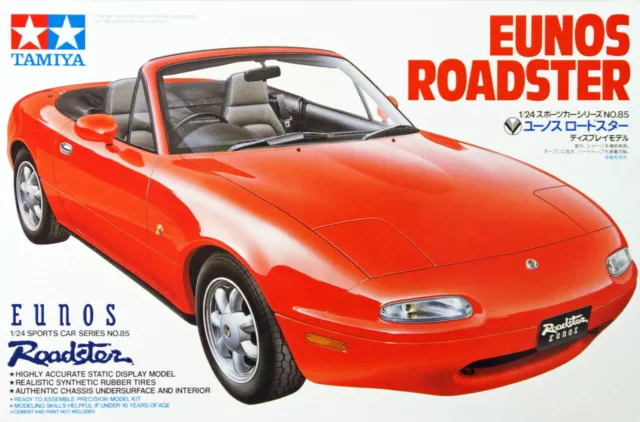 Tamiya Mazda Eunos Roadster 1/24 Model Car Kit - 24085