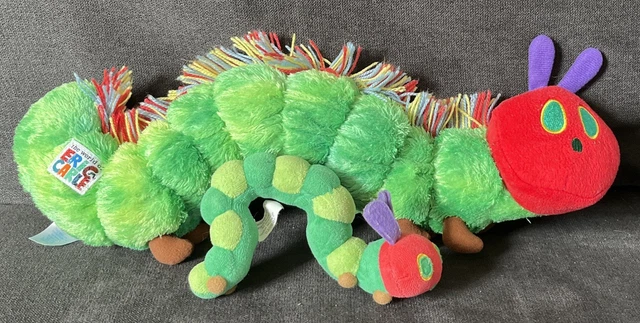 THE VERY HUNGRY Caterpillar Eric Carle Large 16” And Small 6” Soft Toys ...
