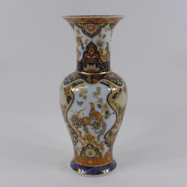 KAISER PORZELLAN VASE Yokohama Echt Kobalt Design Füllmann 34 cm EUR 75