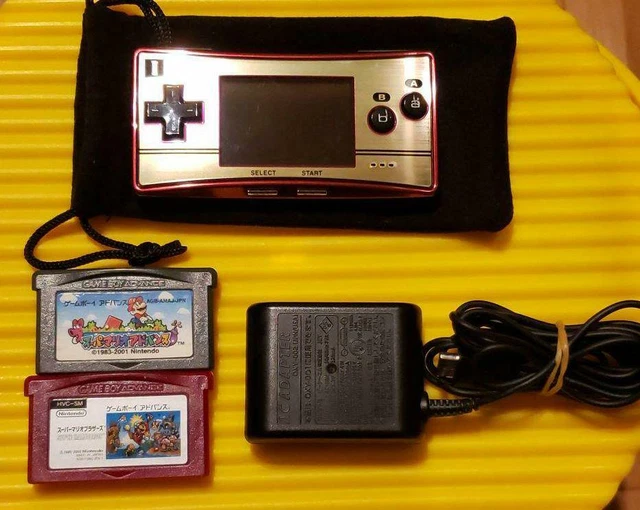 NINTENDO GAME BOY Micro Famicom 20th Anniversary Famicom Color Mario ...
