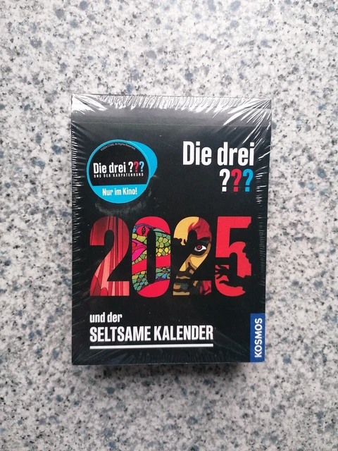 DIE DREI FRAGEZEICHEN Kalender 2025 Neu EUR 8,00 - PicClick DE