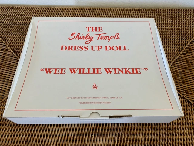 The Shirley Temple Dress Up Outfit - “Wee Willie Winkie”, Danbury Mint