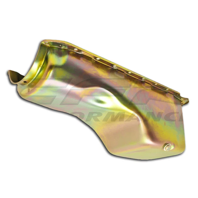 For 1965-1990 Chevy Big Block 396-402-427-454 Stock Capacity Oil Pan Zinc Finish