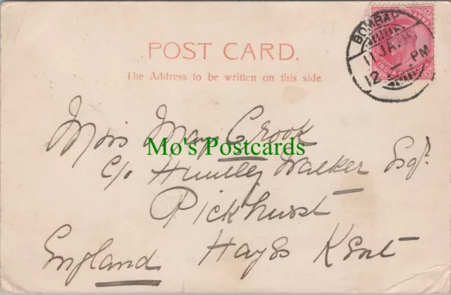 Genealogy Postcard - Crook - Huntley Walker, Pickhurst, Hayes, Kent  RF7704