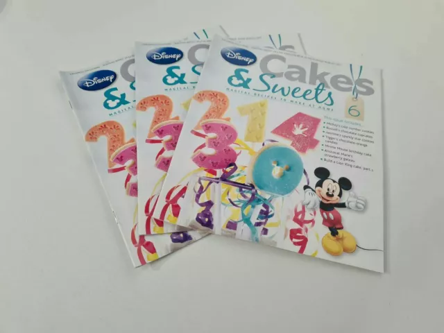 Eaglemoss Disney Cakes And Sweets Magazine Issue 6