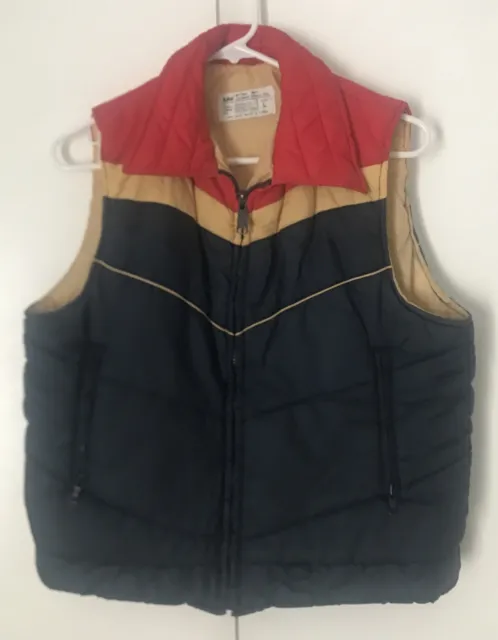 1970's-1980’s Puffer Ski Vest - Brand MW - Great Condition - Size Adult Large