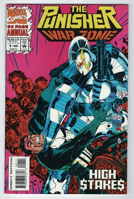 THE PUNISHER WAR ZONE ANNUAL  #1    (MARVEL 1992) VF or BETTER!!!