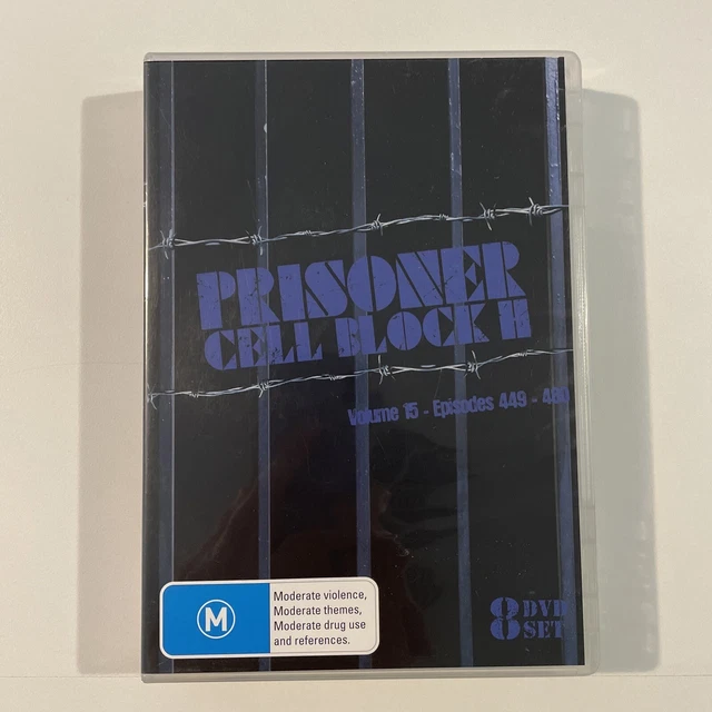Prisoner Cell Block H Volume 15 Episodes 449-480 8 DVD Set