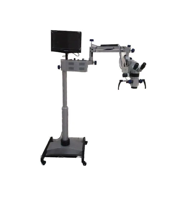 Microscope Binoculaire Chirurgical ORL Sur Pied - Mise Au Point Fine Manuelle - Neuf, Livraison Gratuite