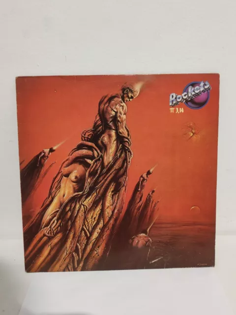 ROCKETS - π 3,14 - LP BLACK VINYL 180 GRAM OFFICIAL REISSUE 2022 GATEFOLD