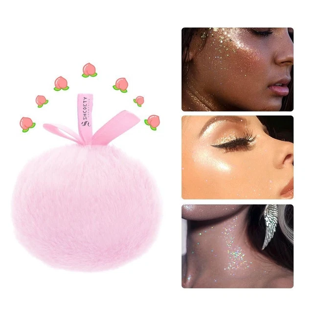 Soft Makeup Powder Puff Portable Powder Setting Sponge Plush Makeup Ball  Women