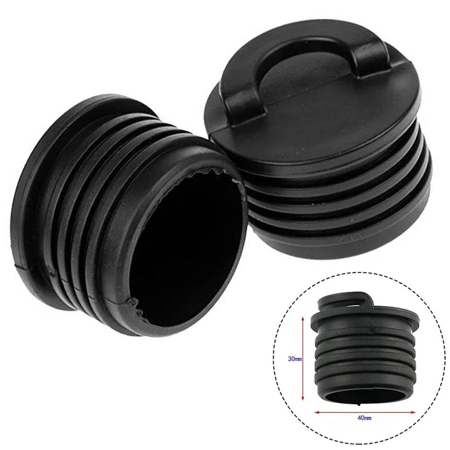 PELICAN | Bouchon De Drain Standard Noir Pour Kayak De 1,27 Cm (1/2 Po) | PS1275