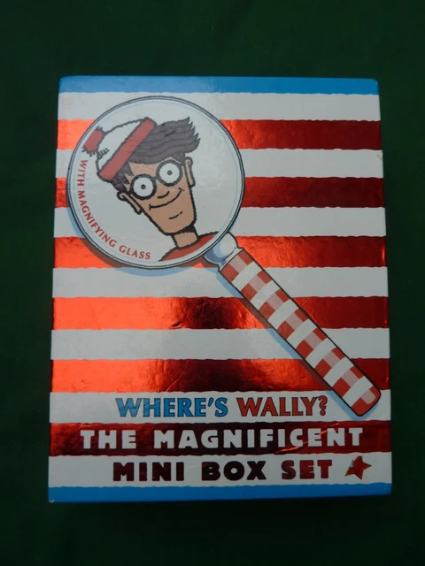 Wally Box Box &WHERE'S WALLY?& THE Magnificent Mini Box Set £5.00 - PicClick UK