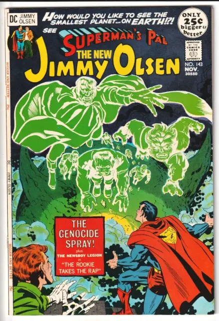 Superman's Pal Jimmy Olsen #143 DC Comics 1971 9.0 VF/NM JACK KIRBY COVER