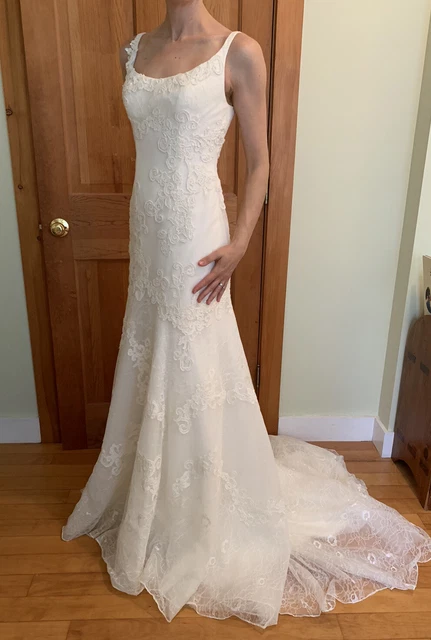 Melissa Sweet Classic Ivory Wedding Gown