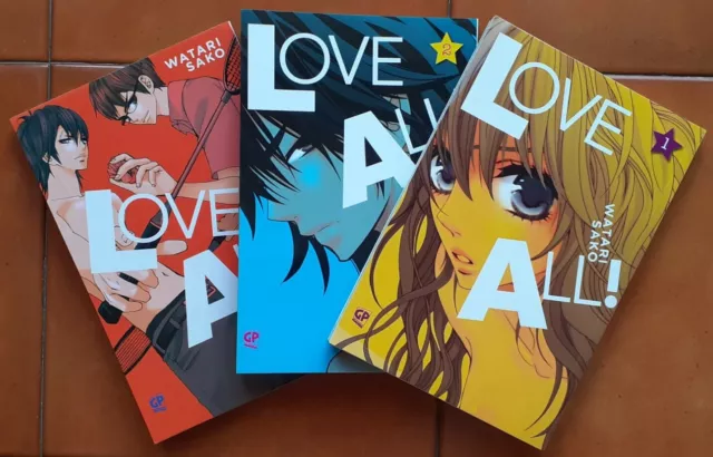 LOVE ALL! di Watari Sako - MANGA serie completa 1/3 - Gp Publishing