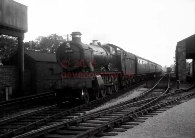 Photo  Gwr 4996 Eden Hall On A Stopper At Abergavenny Junction  Railway Station