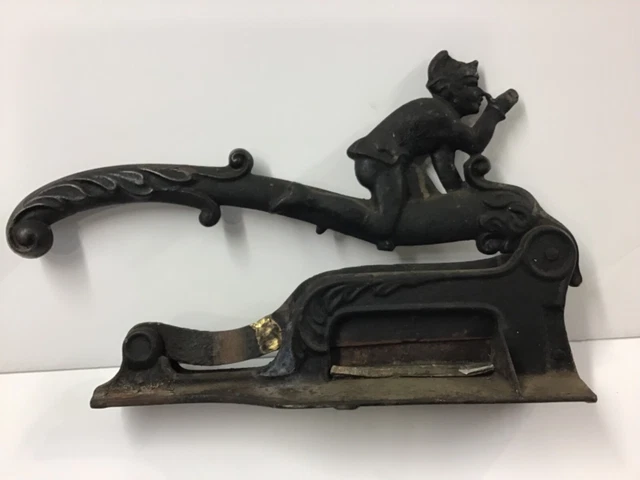 ANTIQUE TOBACCO PLUG Cutter "Elf Thumbing His Nose" $129.00 - PicClick