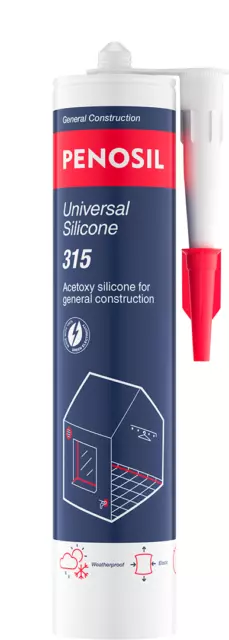 PENOSIL Universal Silicone 315 BLACK x 24units