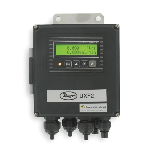 Dwyer UXF2-32P1 20-30V 0-32.8 FPS Ultrasonic Flow Converter