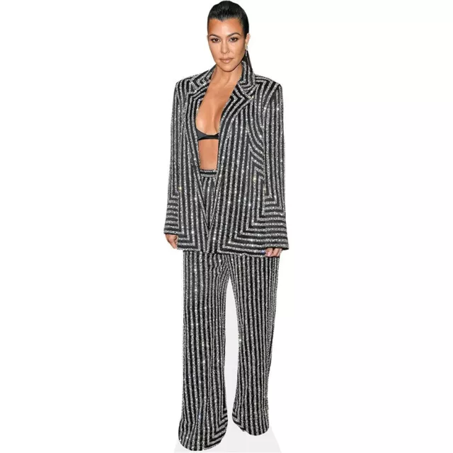 Kourtney Kardashian (Stripes) Life Size Cutout